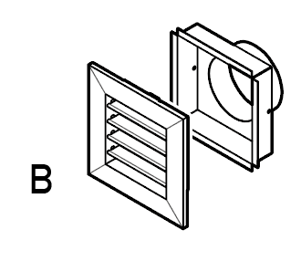 Bouche de diffusion B