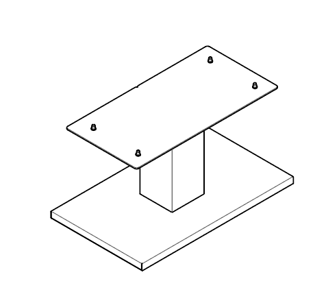 Support piédestal MAORI